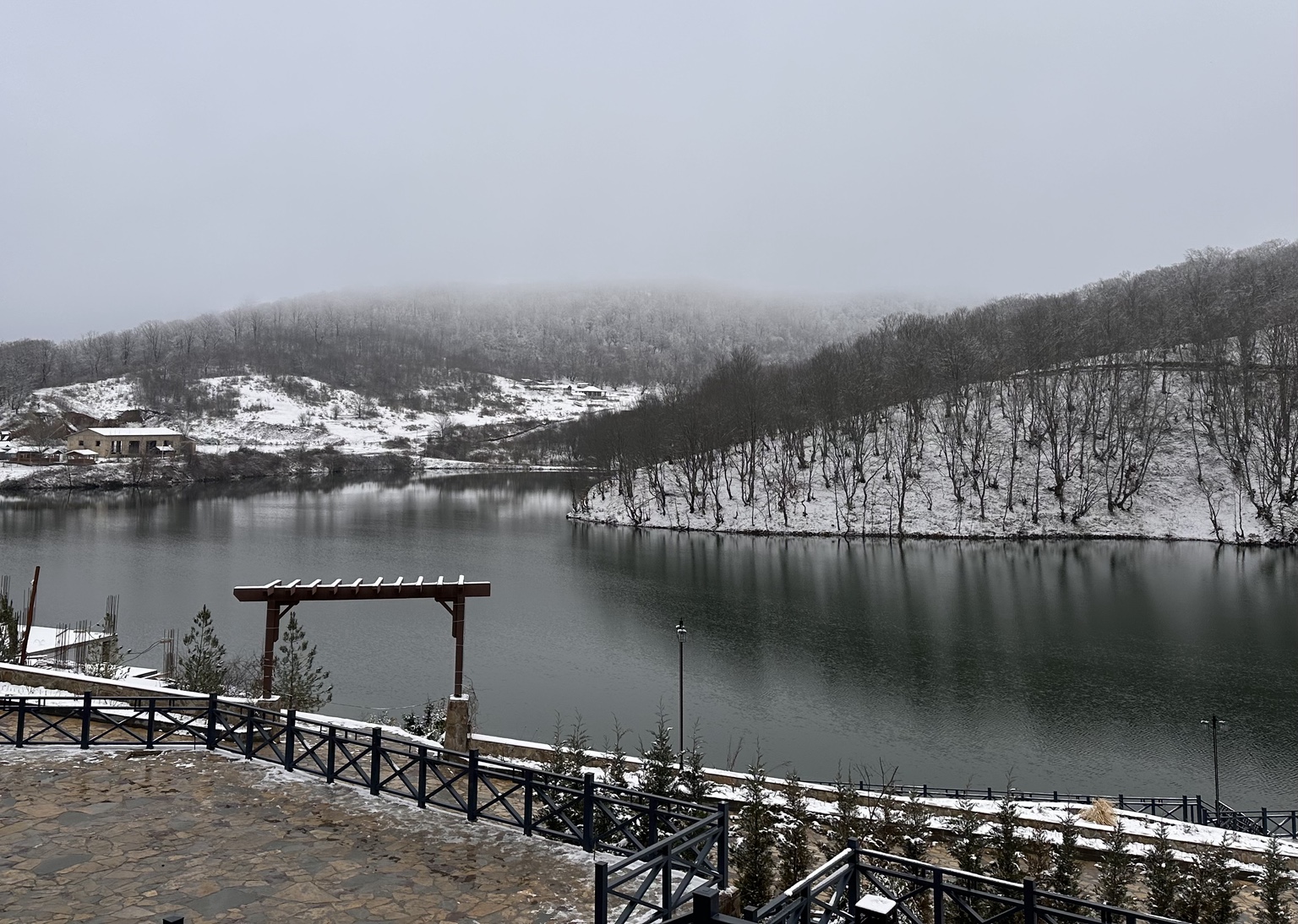 Çənlibel gölü qışda